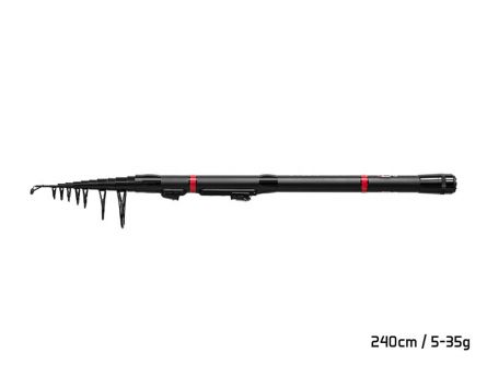 DELPHIN PocketROCKET Tele 240cm/5-35g