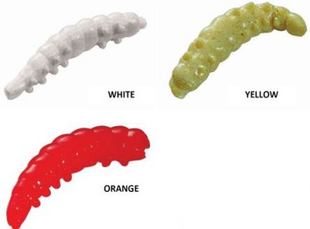 BERKLEY POWER GARLIC HONEY WORM YELLO