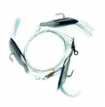 Mo�e COAL FISH RIG BLACK SILVER 3/0