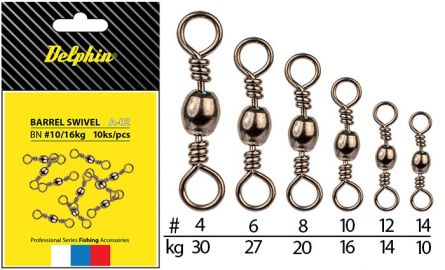 BARREL SWIVEL A-02 10ks vel.6