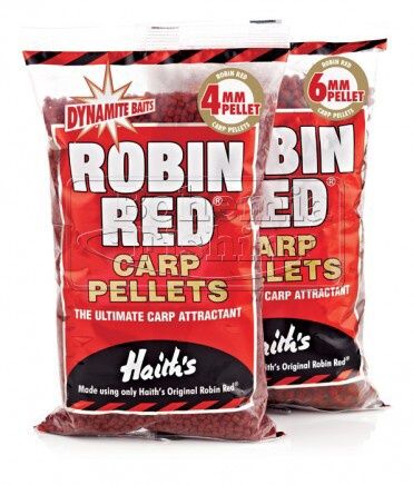DB PELLETS NOT-DRILLED ROBIN RED 4mm