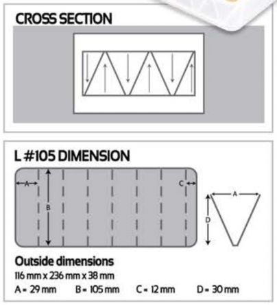 Krabi�ka ReliX Lure Box L-105 Clear