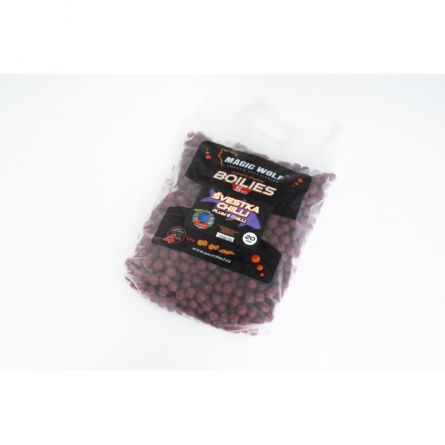 Magic Wolf Boilies 24mm 5kg �vestka Chilli