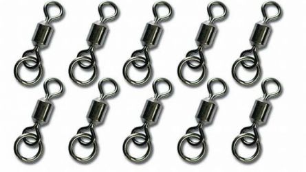 SWIVELS WITH RING SIZE 8 10PCS