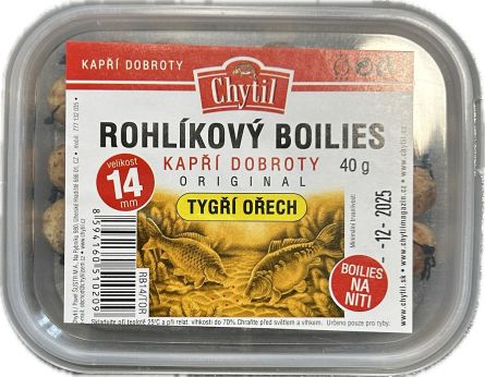 CHYTIL rohl�kov� boilies 14mm, 32g Tyg�� o�ech