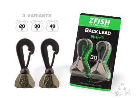 Zfish Back Lead 30g 2ks