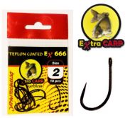 V�ce informac� o v�robku EXTRA CARP TEFLON HOOKS EX 666/vel.8