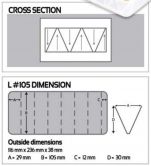 Krabi�ka ReliX Lure Box L-105 Clear